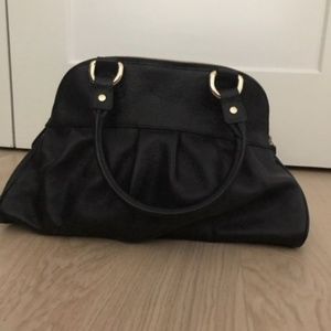 Black Bowler Purse (never used)